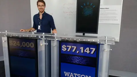 Michael Brenndoerfer at IBM Research Watson AI Lab