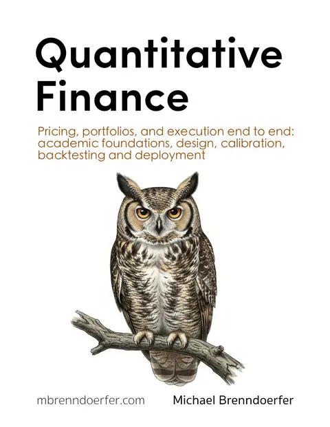 Quantitative Finance Book Cover