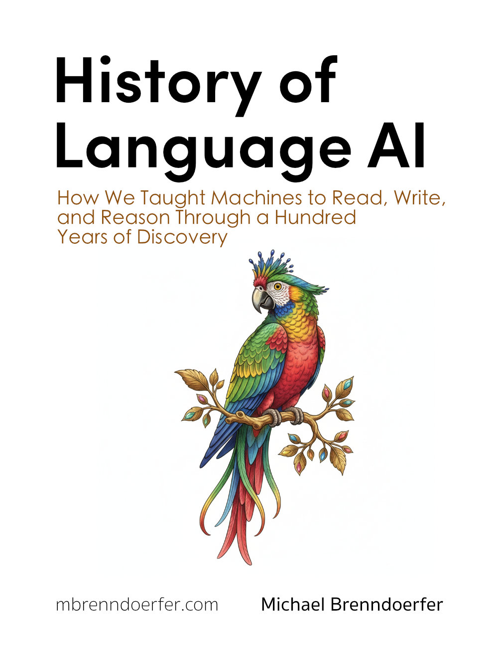 History of Language AI Book Cover