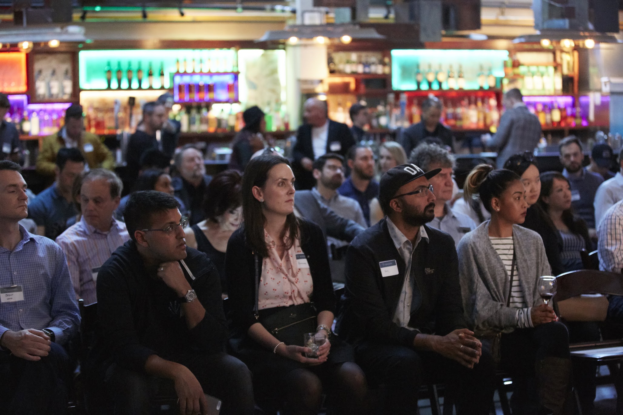 Audience at Frontier Innovation Awards